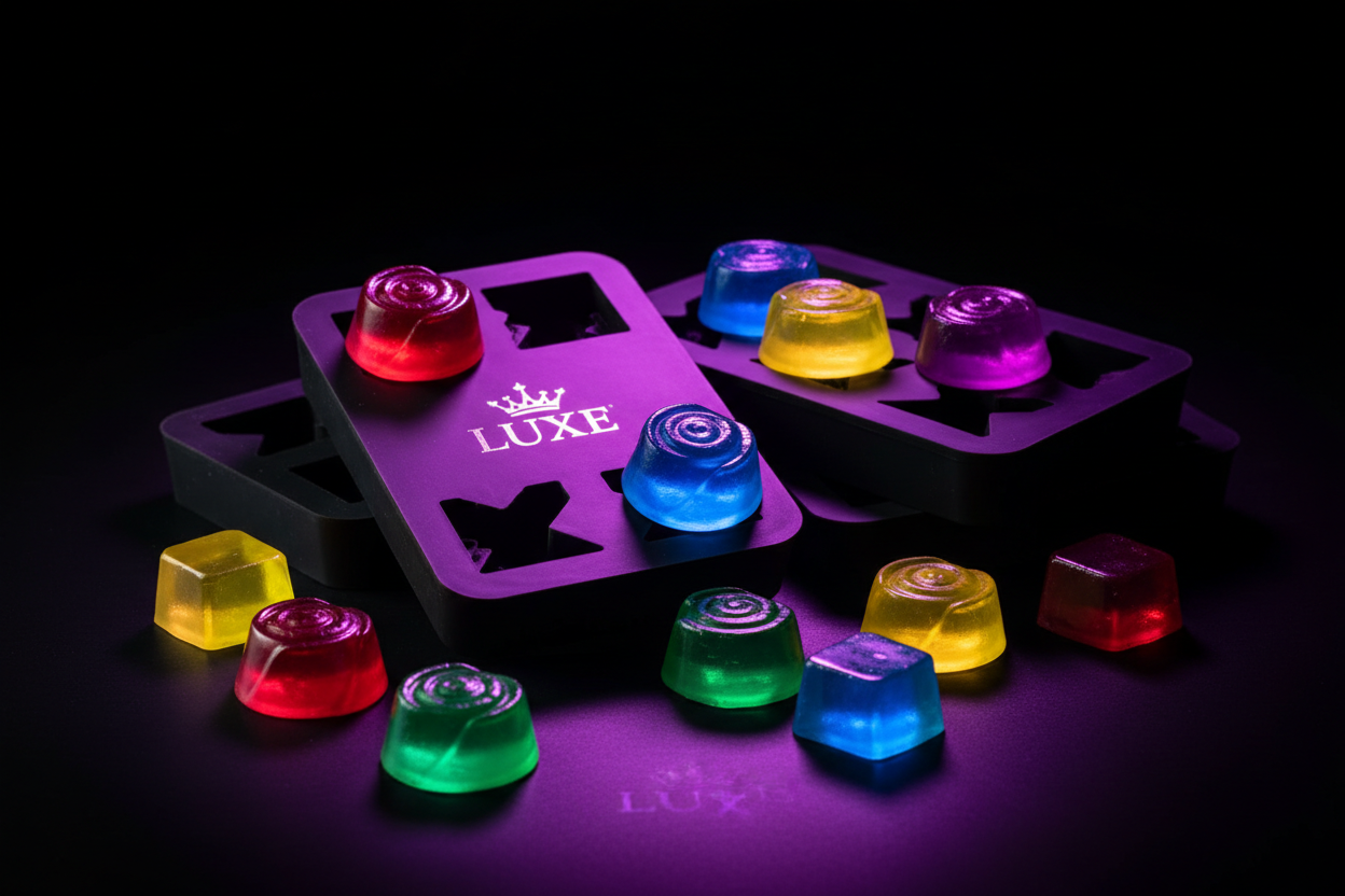 Silicone Mold & Jelly — Dark Luxury