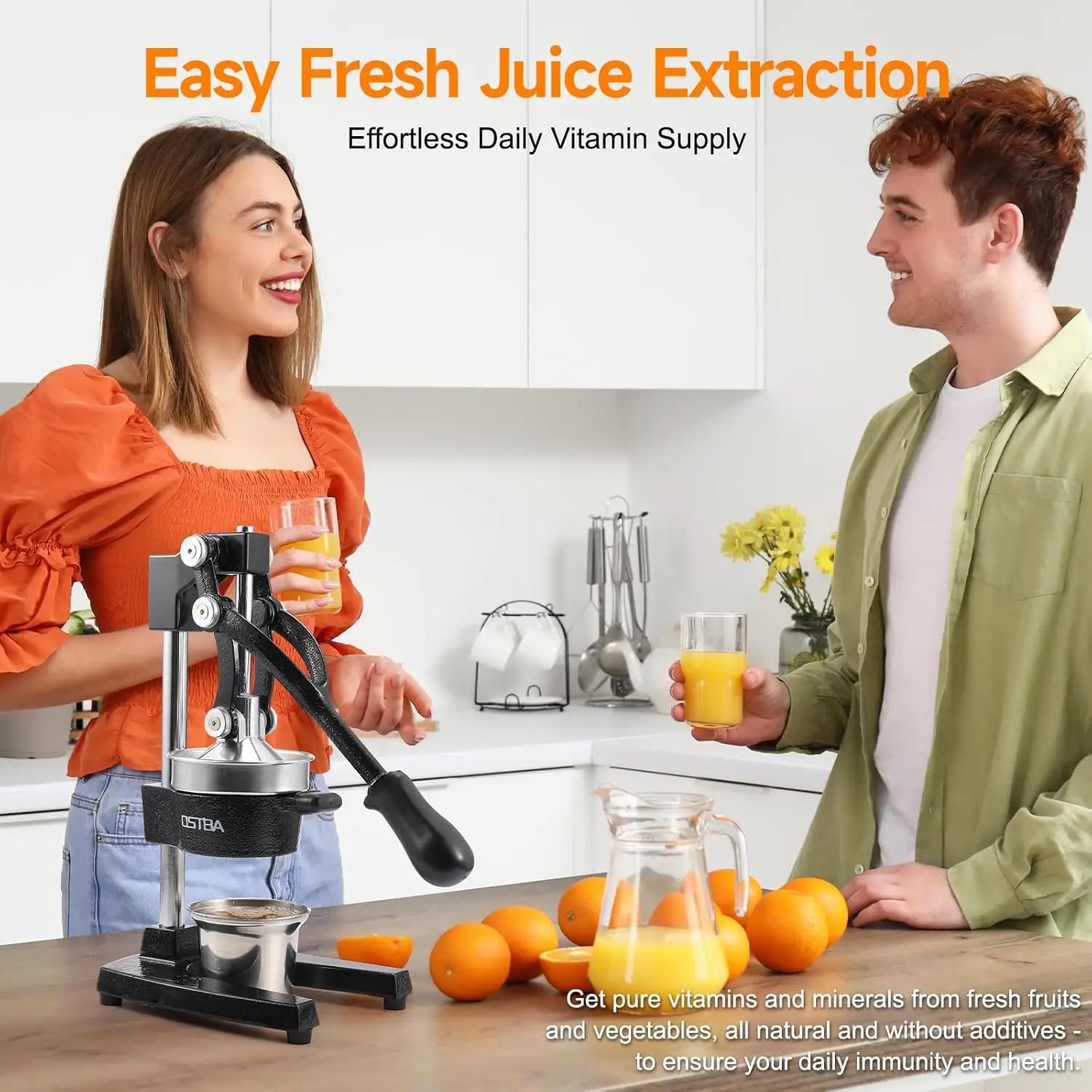 Cast Iron Manual Citrus Juicer
