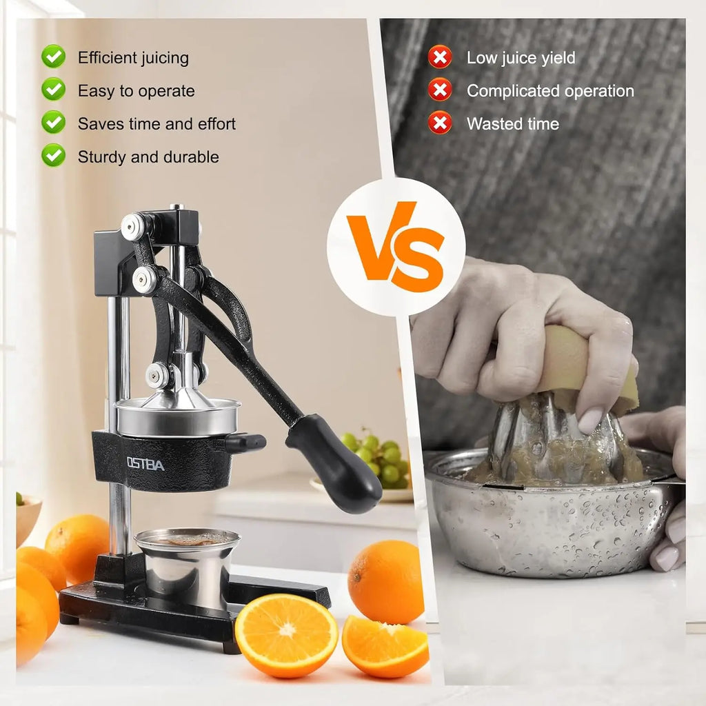 Cast Iron Manual Citrus Juicer
