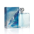 100ML 3.4FL.OZ Voyager Long Lasting Perfume Hombre, Woody Aquatic Eau de Parfum for Men, Musk Cedar Cologne Men Fragrance Spray