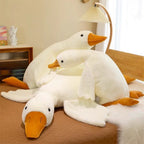Goose Plush Stuffed Animal Cute Duck Plush Toy, Goose Plush Soft Swan Hugging Pillow Room Decor Birthday Gift