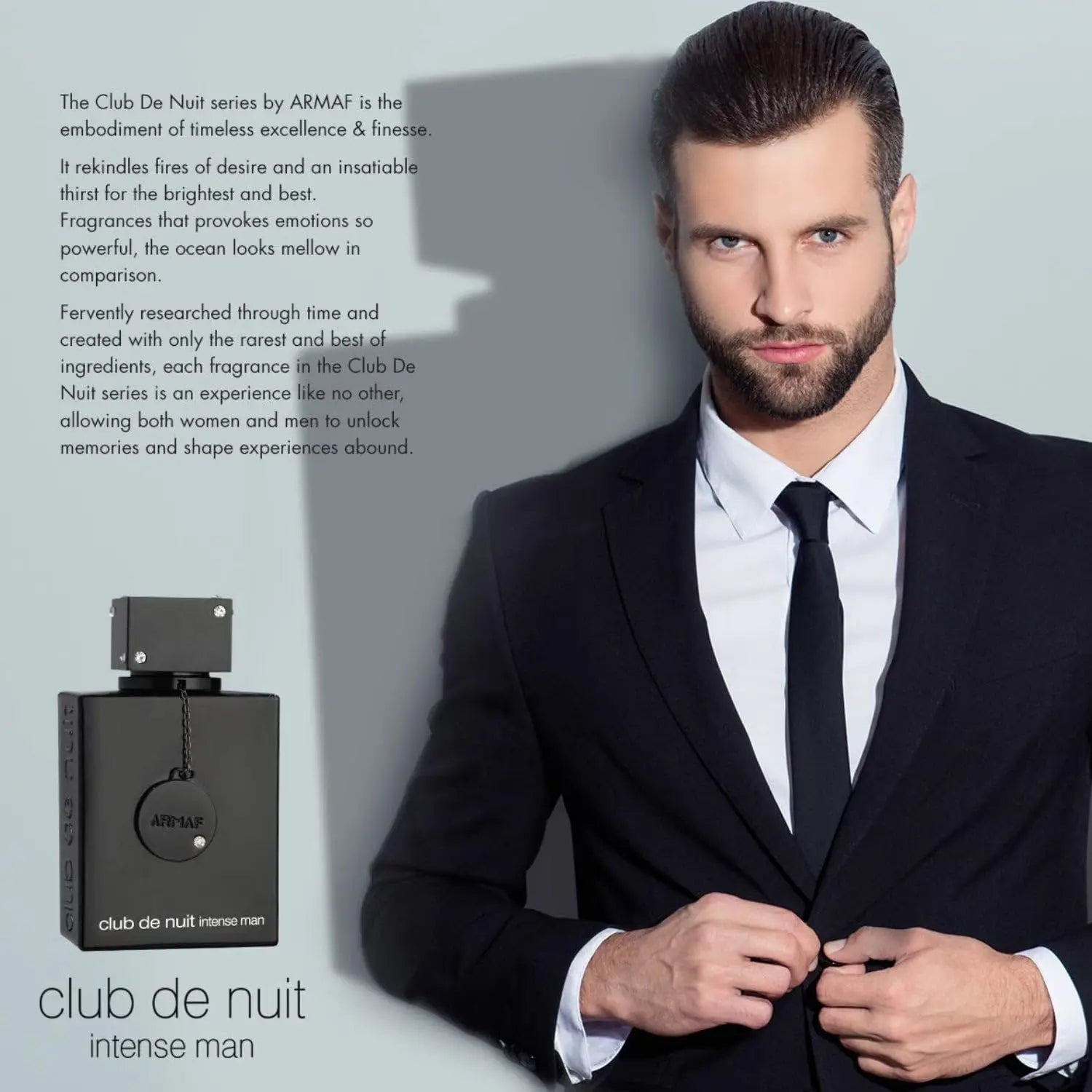 Armaf Club de Nuit Intense Man Eau de Toilette Spray for Men – Smoky Fruity & Woody Scent, Lemon, Pineapple, Black Currant & Musk, Long-Lasting Signature Fragrance, Perfect Gift, 3.6 fl oz / 105 ml