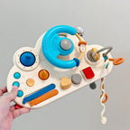 Baby Toy Simulation Steering Wheel Toys Montessori Busy Board  Stroller Driving Early Educational Toys Travel Gift for Boy Girl