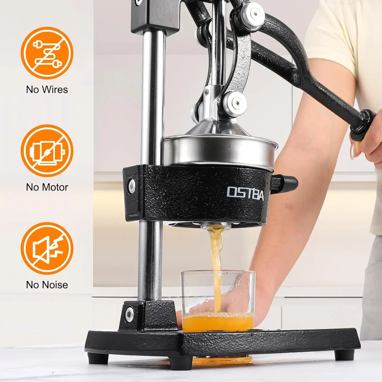 Cast Iron Manual Citrus Juicer
