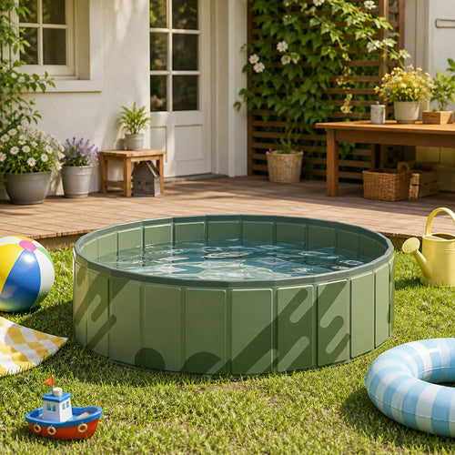 1PC Large ball pit, foldable play pool, suitable for indoor and outdoor use, party toy and gift, ball pit balls not included