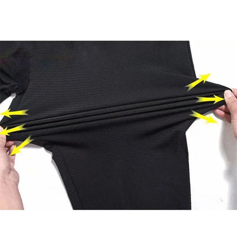 Men's Fashion Quick-Dry Pants Lightweight Hiking Jogging Running Trousers Breathable Workout Gym Ankle-Tied Athletic Pants
