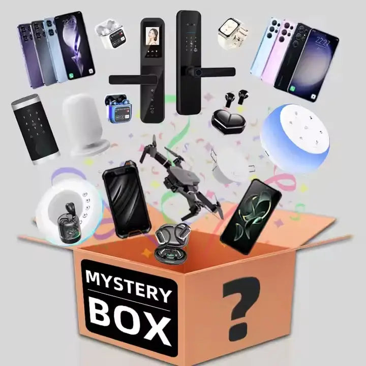 Lucky Mystery Box Surprise Mysterious Boxes 100% Surprisingly Good Reviews Smartwatch Game Controller Party Electronic Box