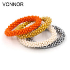 Bracelets for Women Multilayer Crystal Beads Strand Bracelet Boho Bracelet Jewelry Female Gift Wrist Accessories