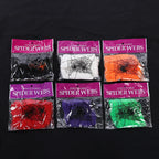Halloween Decorations Artificial Spider Web Super Stretch Cobwebs with Fake Spiders Scary Party Scene Decor Horror House Props