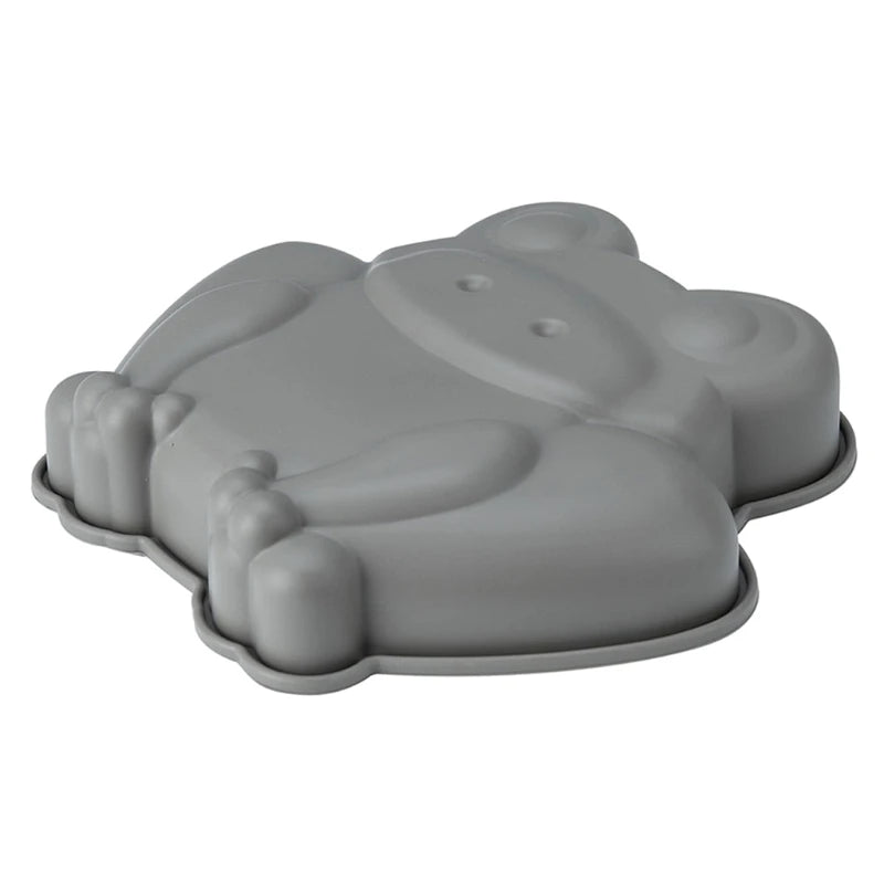Creative 3D Silicone Cake Mould Animal Moulds Elephant Butterfly Frog Owl Shaped Jelly Molds High Temperature Cakes Pans