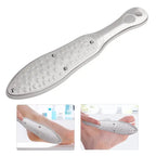 1Pcs Portable Pedicure Foot Care Tools Foot File Rasps Callus Dead Skin Remover Professional Stainless Steel Double Sides Files