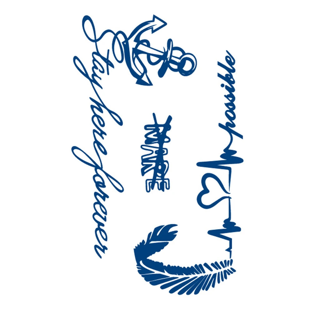Waterproof Temporary Tattoos Juice Full Arm Fake Totem Tiger Dragon Tattoo Sticker Realistic Transfer Tattoos For Men Women Art