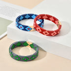 New Fashion Women's Beaded Enamel Stretch Bracelet femme boho bileklik pulseira bransoletki damskie bracelets