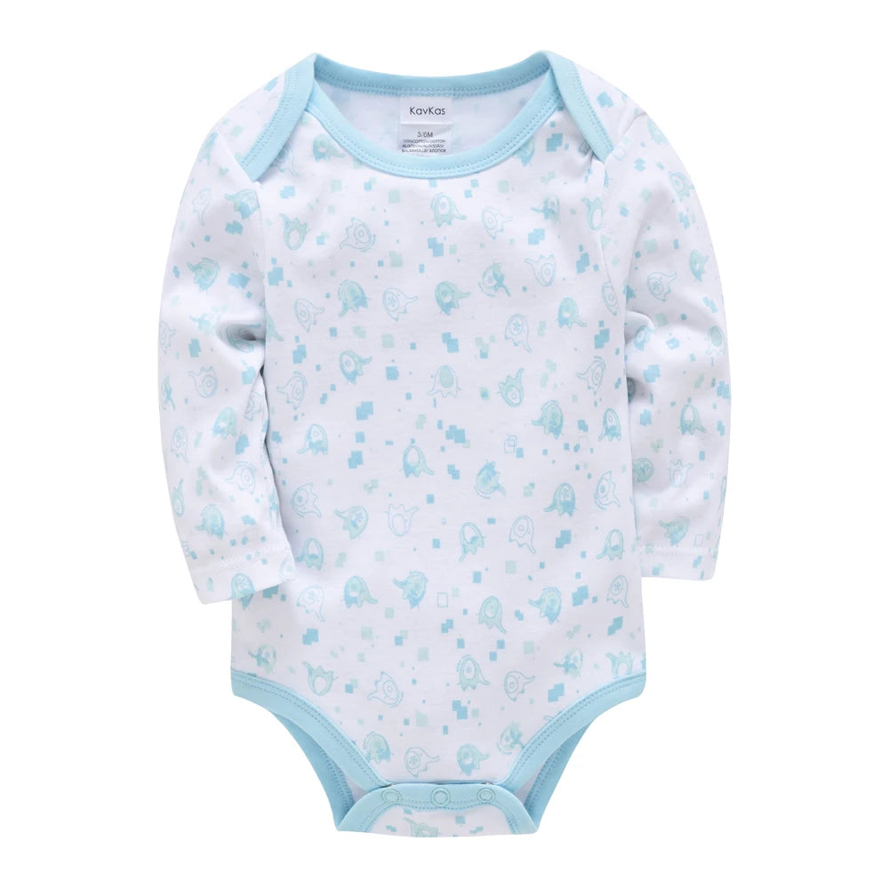 Toddler Boy Clothes Bodysuits Baby Girl Rompers Playsuits Full Sleeve Originals Jumpsuits Lange Bebe Newborns Pop It 100% Cotton