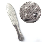 1Pcs Portable Pedicure Foot Care Tools Foot File Rasps Callus Dead Skin Remover Professional Stainless Steel Double Sides Files