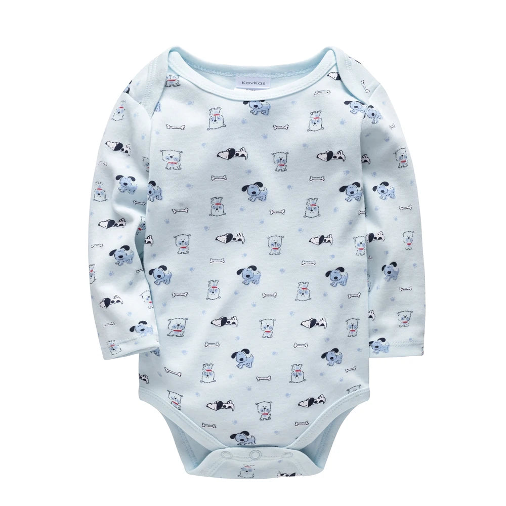Toddler Boy Clothes Bodysuits Baby Girl Rompers Playsuits Full Sleeve Originals Jumpsuits Lange Bebe Newborns Pop It 100% Cotton