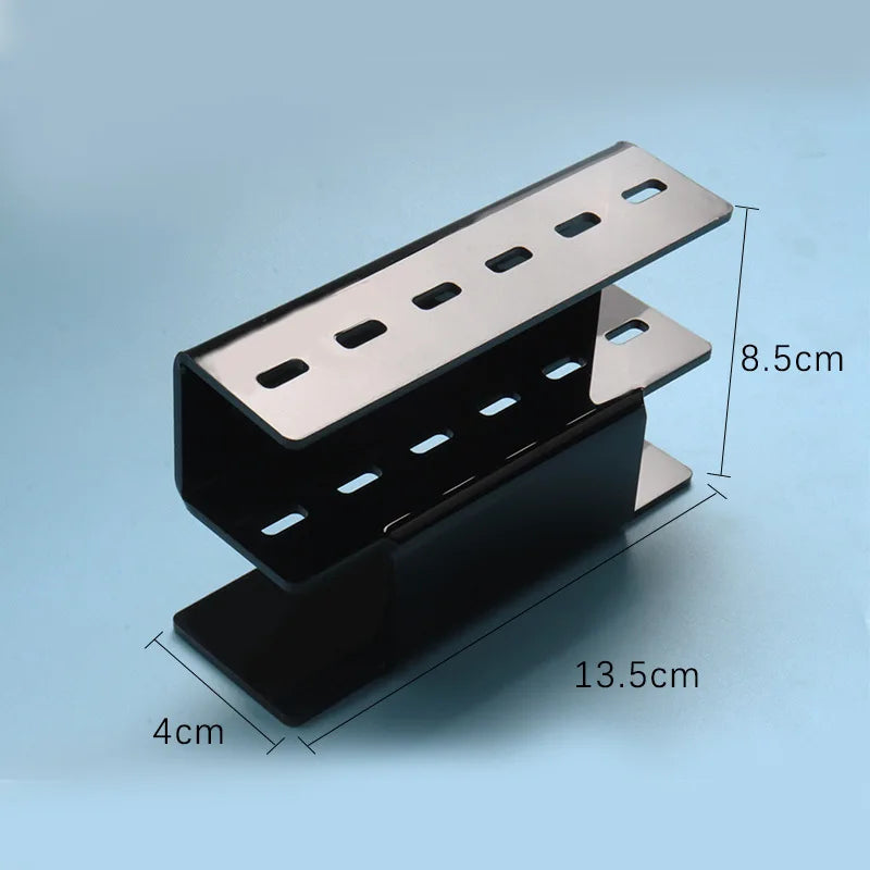 6 Holes Acrylic Eyelash Tweezer Storage Stand Holder Lash Extension Tools Organizer Beauty Eyebrow Makeup Rack 3 Colors