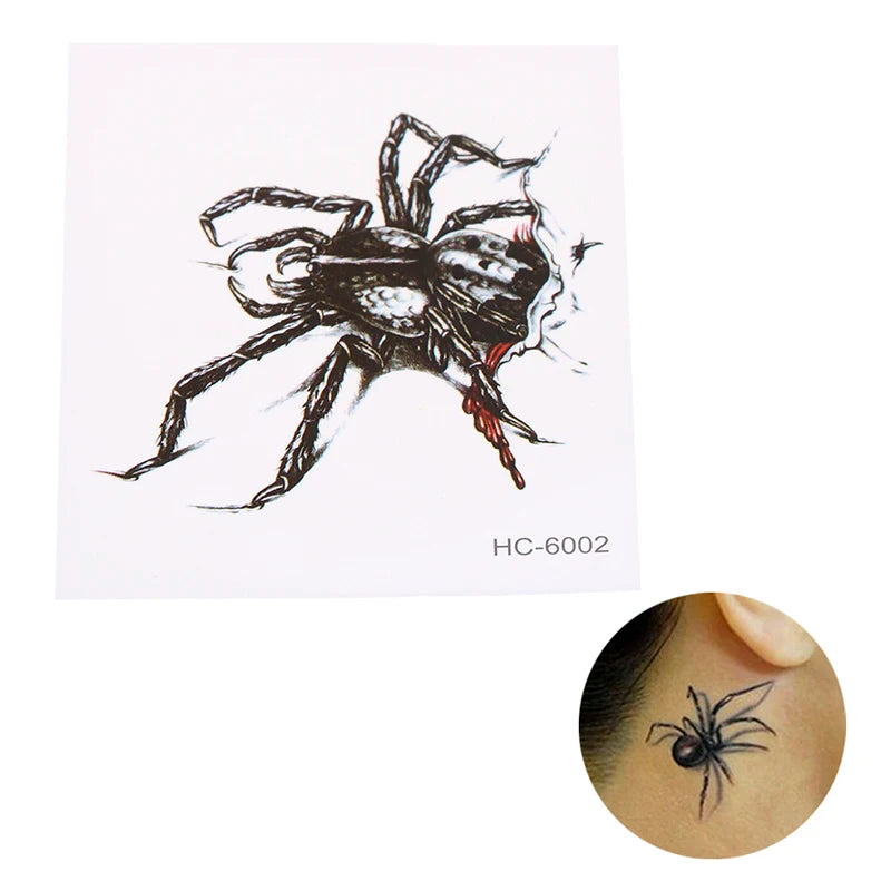 1 Pcs Black Waterproof Temporary Tattoo Sticker on Body Leg Water Transfer Sexy Lace Stocking Fake Flash Tattoo for Girl Women