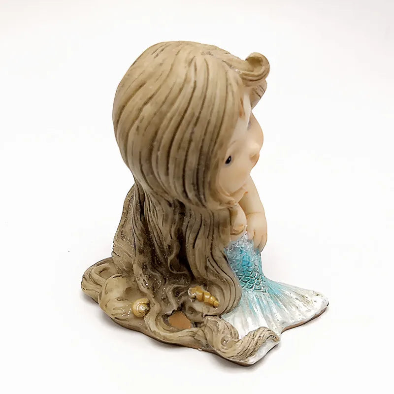 3D beautiful mermaid silicone mold soap jelly chocolate silicone mold making crafts gypsum resin mold