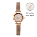 Mini Lady Women's Watch Japan Quartz Fashion Hours Dress Bracelet Stainless Steel Business Girl Valentine Gift Julius Box