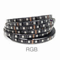 LED Strip 5050 RGB Black PCB DC12V Flexible LED Light 60LED/m 5050 Black LED Strip RGB/White/Warm White/Blue/Green/Red