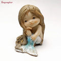 3D beautiful mermaid silicone mold soap jelly chocolate silicone mold making crafts gypsum resin mold