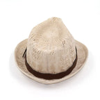 Hats for Women Female Hat Women's Girls Fedora Knitted Chapeu Feminino Autumn Summer Leather Buckle Sun Cap Fashion Jazz