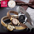 Mini Lady Women's Watch Japan Quartz Fashion Hours Dress Bracelet Stainless Steel Business Girl Valentine Gift Julius Box