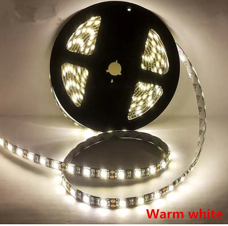 LED Strip 5050 RGB Black PCB DC12V Flexible LED Light 60LED/m 5050 Black LED Strip RGB/White/Warm White/Blue/Green/Red