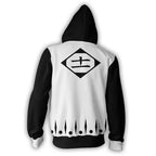 Japanese anime BLEACH Kenpachi Zaraki Kurosaki ichigo hoodie Sweatshirt Cosplay Costume coat Jumper Sweatshirt