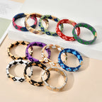 New Fashion Women's Beaded Enamel Stretch Bracelet femme boho bileklik pulseira bransoletki damskie bracelets
