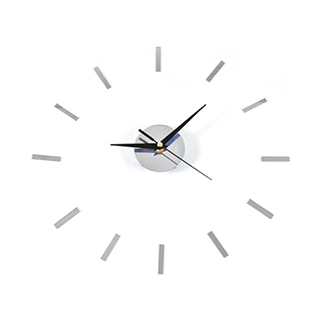Punch-free Frameless Wall Clock Stickers 39*39cm Acrylic DIY Decoration Silent Simple Clock Watch For Home Livingroom Bedroom