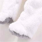 Winter Newborn Baby Rompers Hoodie Girls Boys Clothes Cotton Long Sleeve Toddler Climbing Outwear Warm Infant Jumpsuit 0-12Month