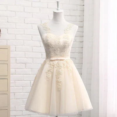 WYHS-510DS#Lace up Short Medium Long new cameo brown bridesmaid dresses autumn winter 2022 lace up wedding prom dress toasting