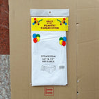 Disposable Plastic Tablecloth, Rectangle 6 x 4.5ft，Table Covers For Parties, Festivals, Bars, Anniversary