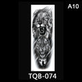 Waterproof Temporary Tattoo Sticker Full Arm Tatoo Stickers Fake Tattoos For Men Women 170mm X 480mm