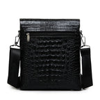 Luxury Brand Alligator Men Shoulder Bag Leather Business Crocodile Grain Crossbody Bag For Men Messenger Bag Male Casual Satchel