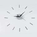 Punch-free Frameless Wall Clock Stickers 39*39cm Acrylic DIY Decoration Silent Simple Clock Watch For Home Livingroom Bedroom