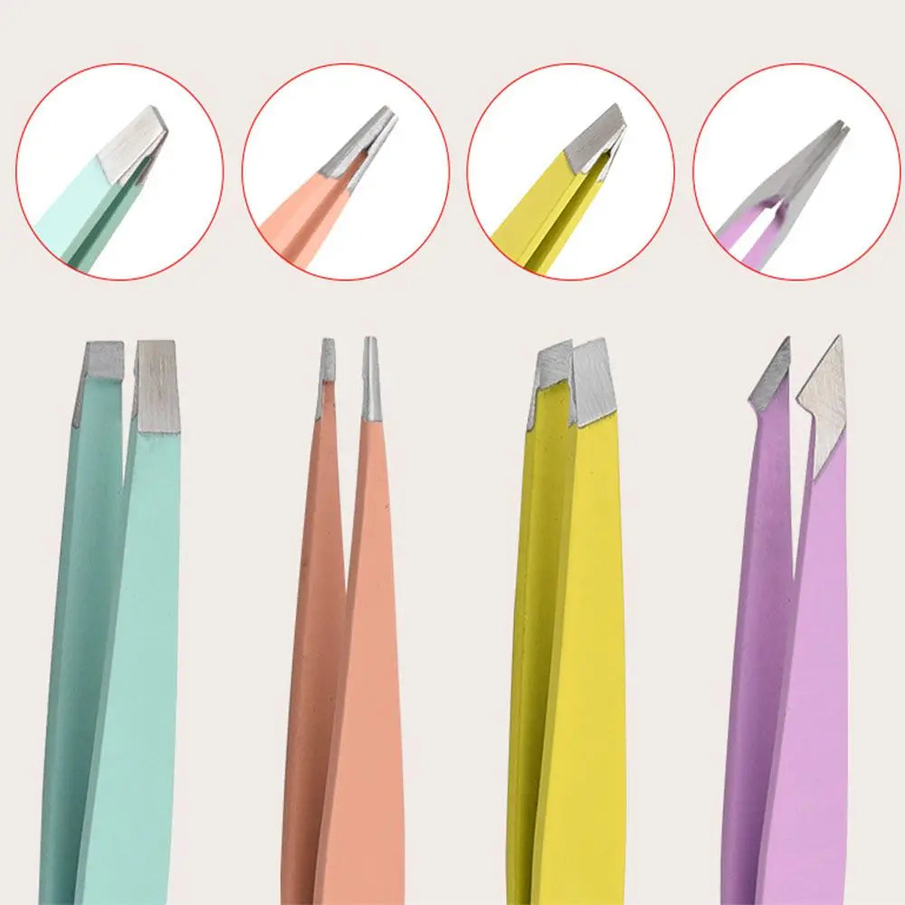 Professional Hair Removal Beauty Face Harmless Makeup Tools Fine Hairs Puller Eye Brow Clips Eyebrow Tweezer Eyebrow Trimmer