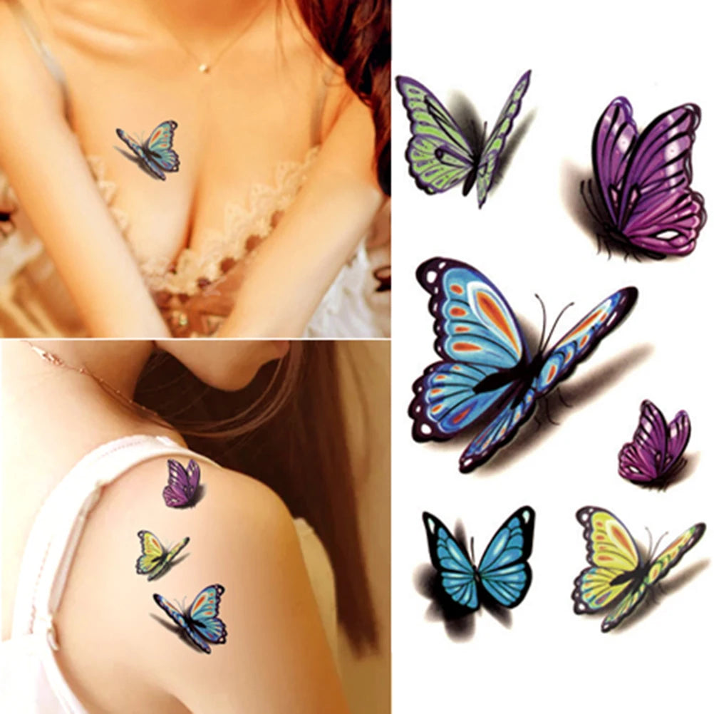1 Pcs Black Waterproof Temporary Tattoo Sticker on Body Leg Water Transfer Sexy Lace Stocking Fake Flash Tattoo for Girl Women