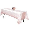 1pc Gold Dot Table Cloth for Events, Disposable Table Cover, Ideal Tablecloths for Party Decorations, Dining, Wedding & Holiday