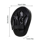 Curved Boxing Hand Target PU Leather Punch Target Bag Breathable Kick Boxing Gloves Adult Kids MMA Boxing Martial Training Mitts