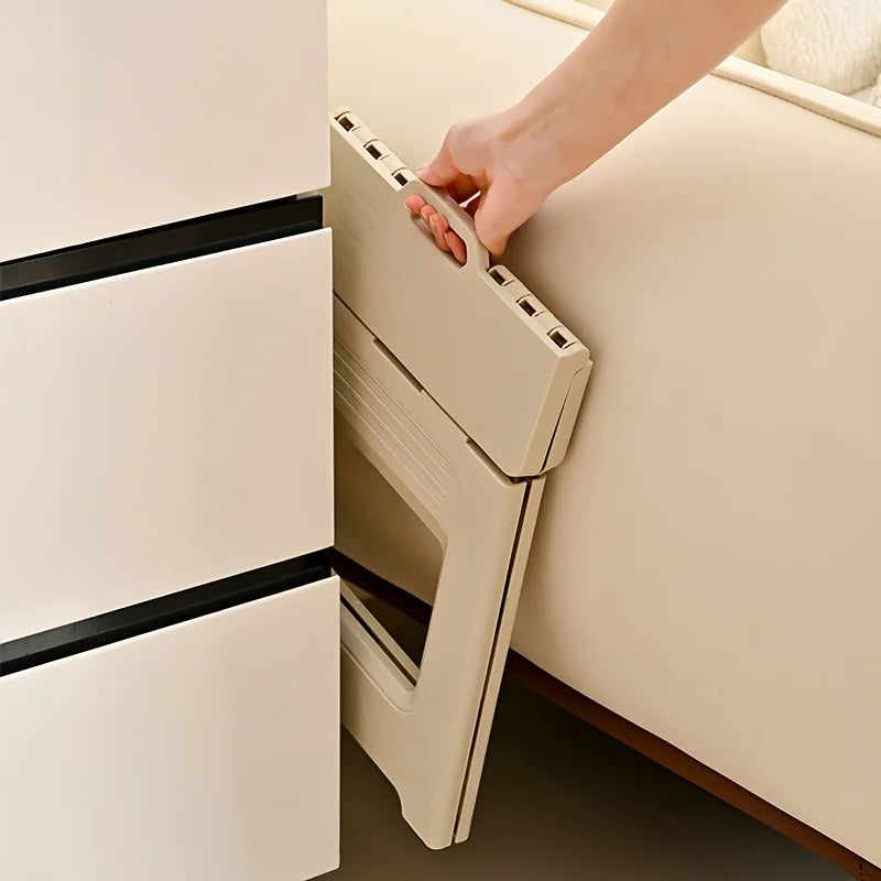 Portable Adjustable PP Stool, Non-Slip & Durable. For Home, Kitchen, Bathroom, Travel, Fishing. Lightweight & Space-Saving.