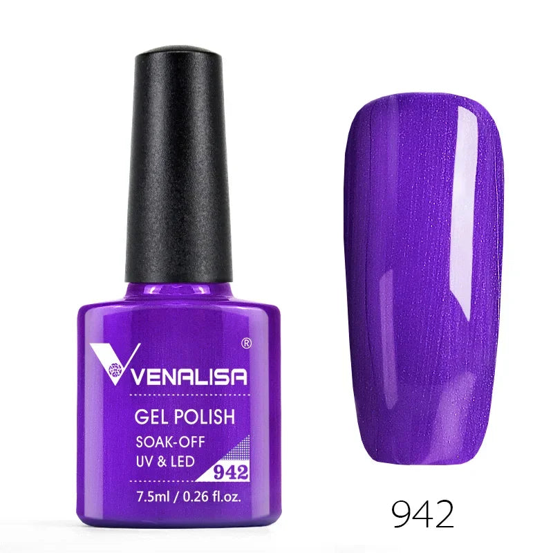 Venalisa Neon Gel Polish Varnishes Hybrid Nails For Manicure 7.5ml Semi Permanent Soak off Enamel Gel Polish UV Nail Gel Polish