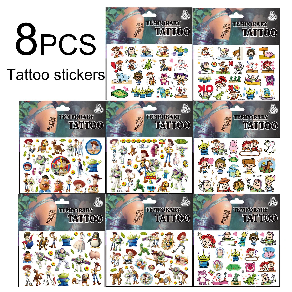 Toy Story Party Decoration Tableware Paper Plates Party Favors Gift Tablecloth BirthdayParty Supplies Toys Stamp Bracelet
