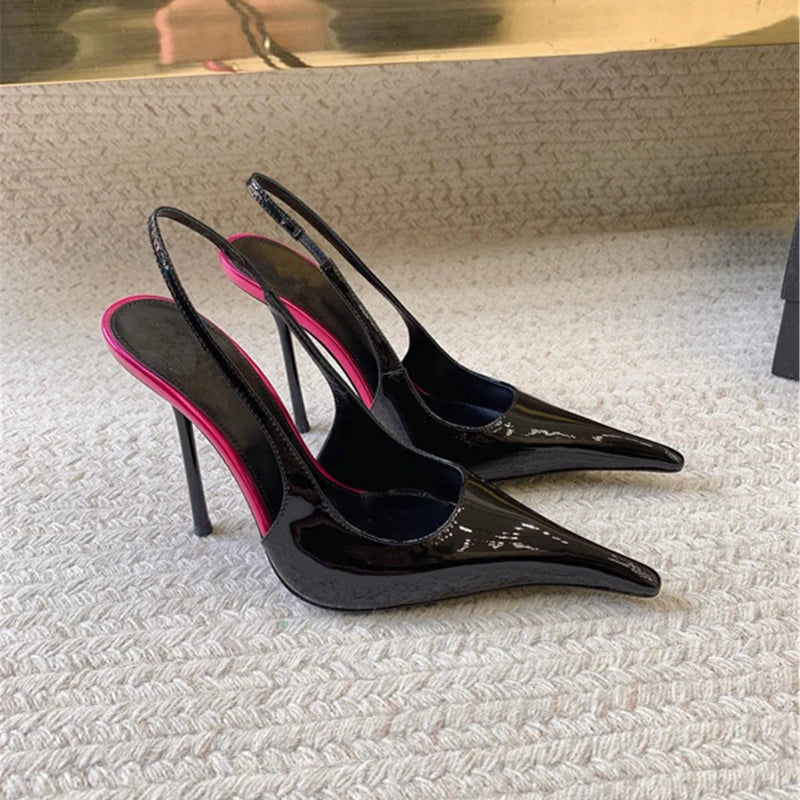 Summer Sandals European American Women High Heeled Shoes Woman's Strange Heels Stiletto Sexy Ladies Shallow Wedding Dance Pumps