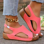 Summer Women Wedge Sandals New Woman Fashion Non Slip Beach Shoes Female Lightweight Casual Platform Sandalias Zapatos Mujer