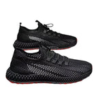 Men's Summer Breathable Lightweight Comfortable Thin Sole Sports Shoes Outdoor Thick Bottom Casual Sneakers EVA Insole PVC Outso