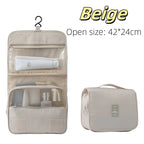 Travel Makeup Bag High Capacity Toiletries Storage Pouch Travel Make Up Organizer Waterproof Beauty Bag Bathroom Wash Bag
