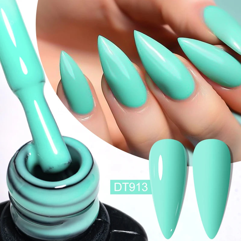 7ml Nude Rubber Base Gel, 68 Colors, DIY Nail Art Supplies Gel for Nails Design, UV LED Soak Off, Easy to Apply, Long Lasting